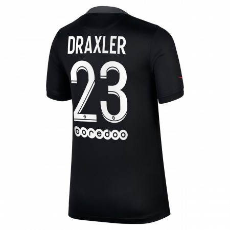 Paris Saint Germain PSG Julian Draxler 23 Voetbalshirts Third 2021-22